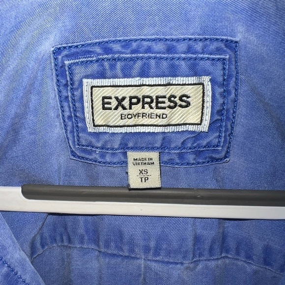 Express Boyfriend Button-Up - Picture 4 of 5